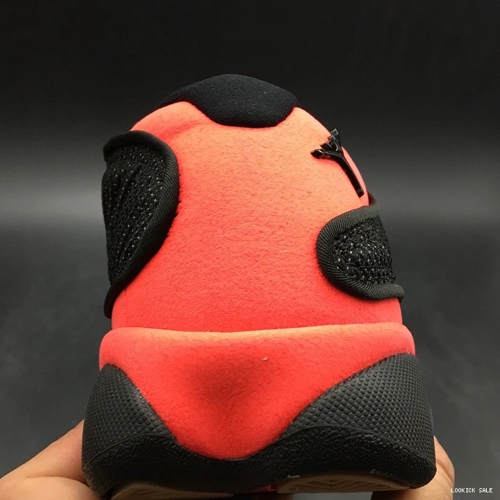 Rep AT3102-006 Red  Black Clot Jordan Low Retro 13  0514